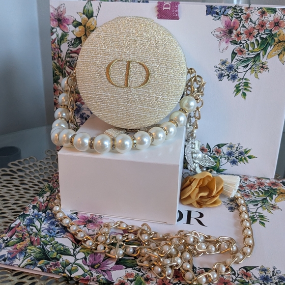 Christian Dior Vanity Pouch Jewelry case accessory make-up Holiday Novelty 2024 - Picture 4 of 11